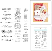 Vista 2 de Spellbinders STP-167 Sign Here Clear Stamp Set from The Flea Market Finds Collection by Cathe Holden