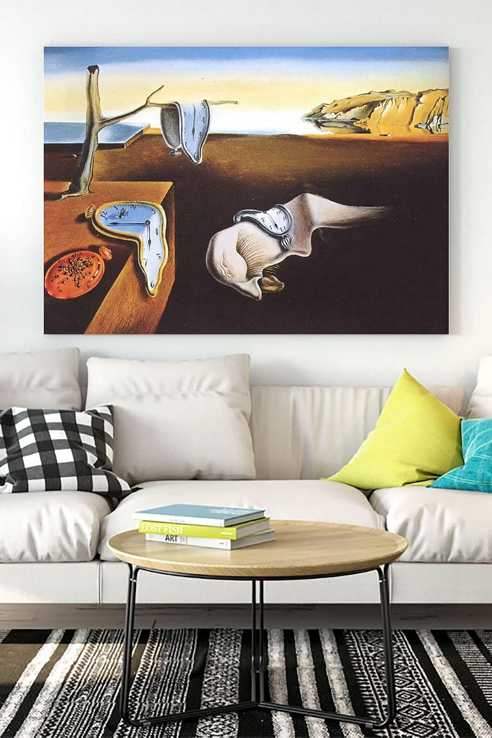 Postermanya (pster17736) Salvador Dali - Belleğin Azmi Sanatsal Kanvas Tablo 50 x 70