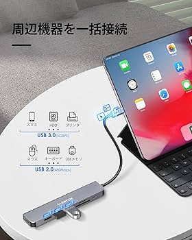 ◎一部使用不可◎LENTION 7in1 コード PC周辺機器 Amazon.co.jp: LENTION 7in1 USB Type C ハブ USB 3.0 ×3 100W
