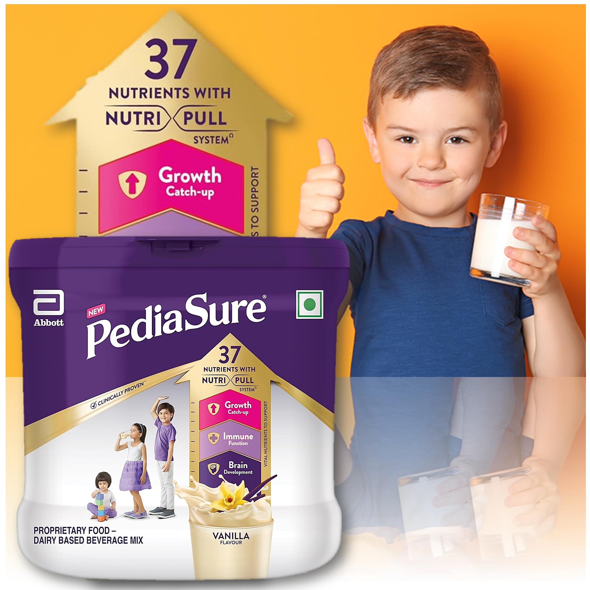 Pediasure 400g Vanila Nutritional Drink Powder,Scientifically Designed Nutrition for Supporting Kids Growth (B0D4J6PQ56) Amazon Price History, Amazon Price Tracker