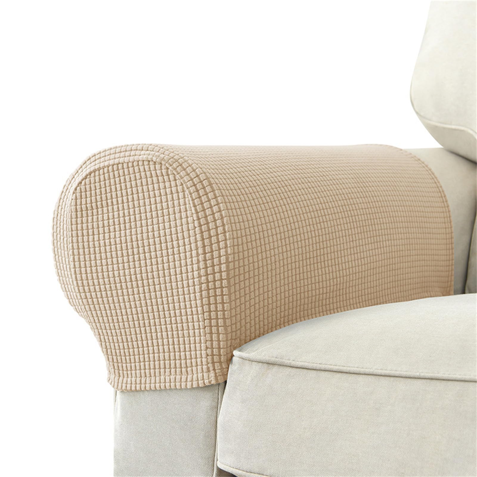 HZBB Of 2 Sofa Armrest Covers Couch Armrest Covers, Plushes Polyester Sofa Arm Protectors, for Home and Decoration Couch Arm Slipcovers