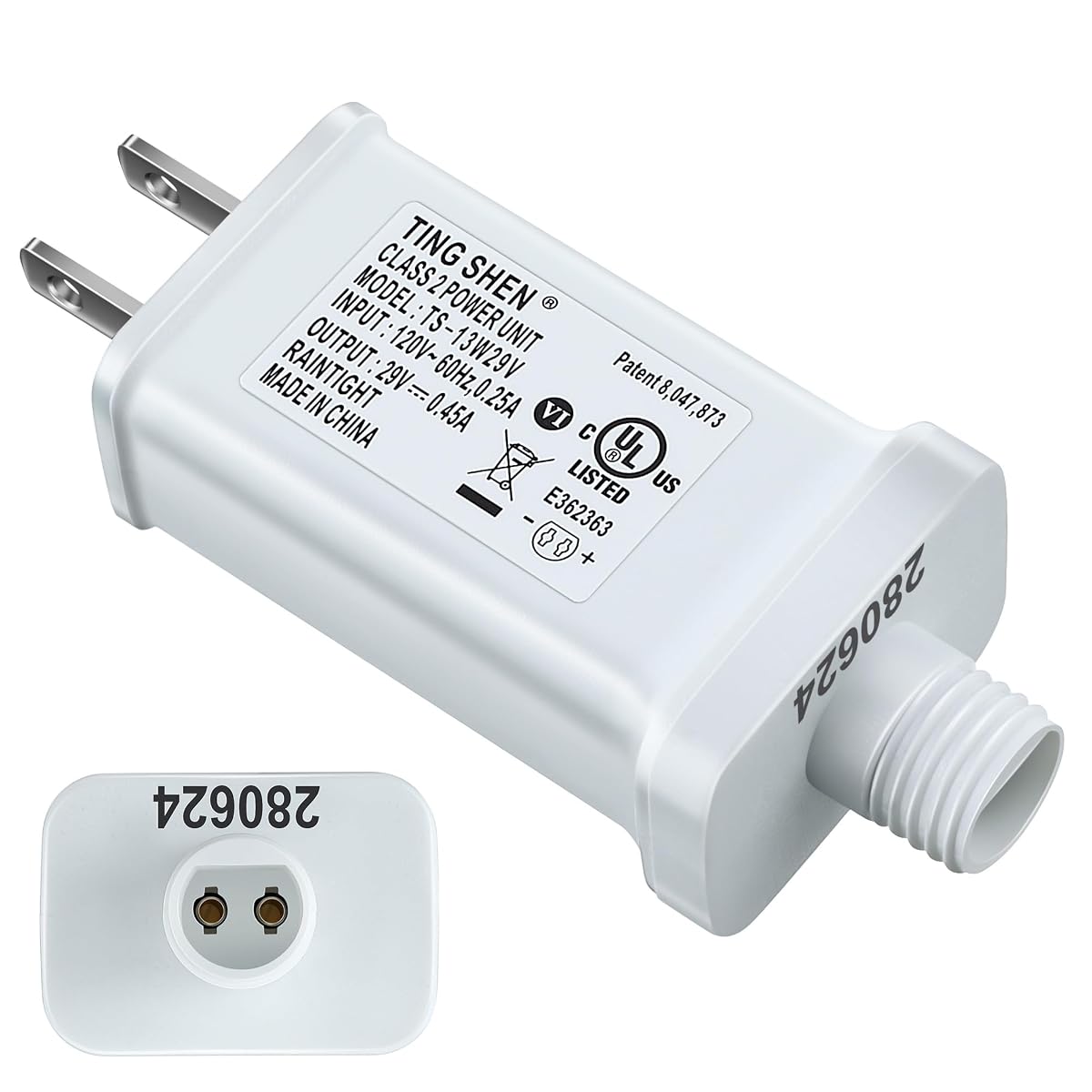 Enhon 29V LED Power Supply - UL Certified Low Voltage Transformer, Model