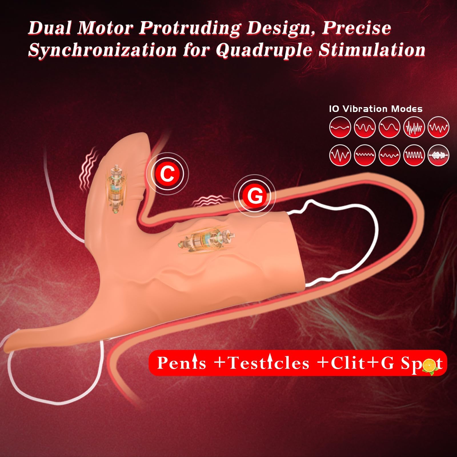 Anillo Vibrador Juguetes Eróticos Para hombre Sexuales - Funda Pene Vibradorador Hombre Juguetes, Brinquedos Sexuais Para Casais, Anillo Pene 10X Vibrador Hombre Juguetes Sexuales Masaje