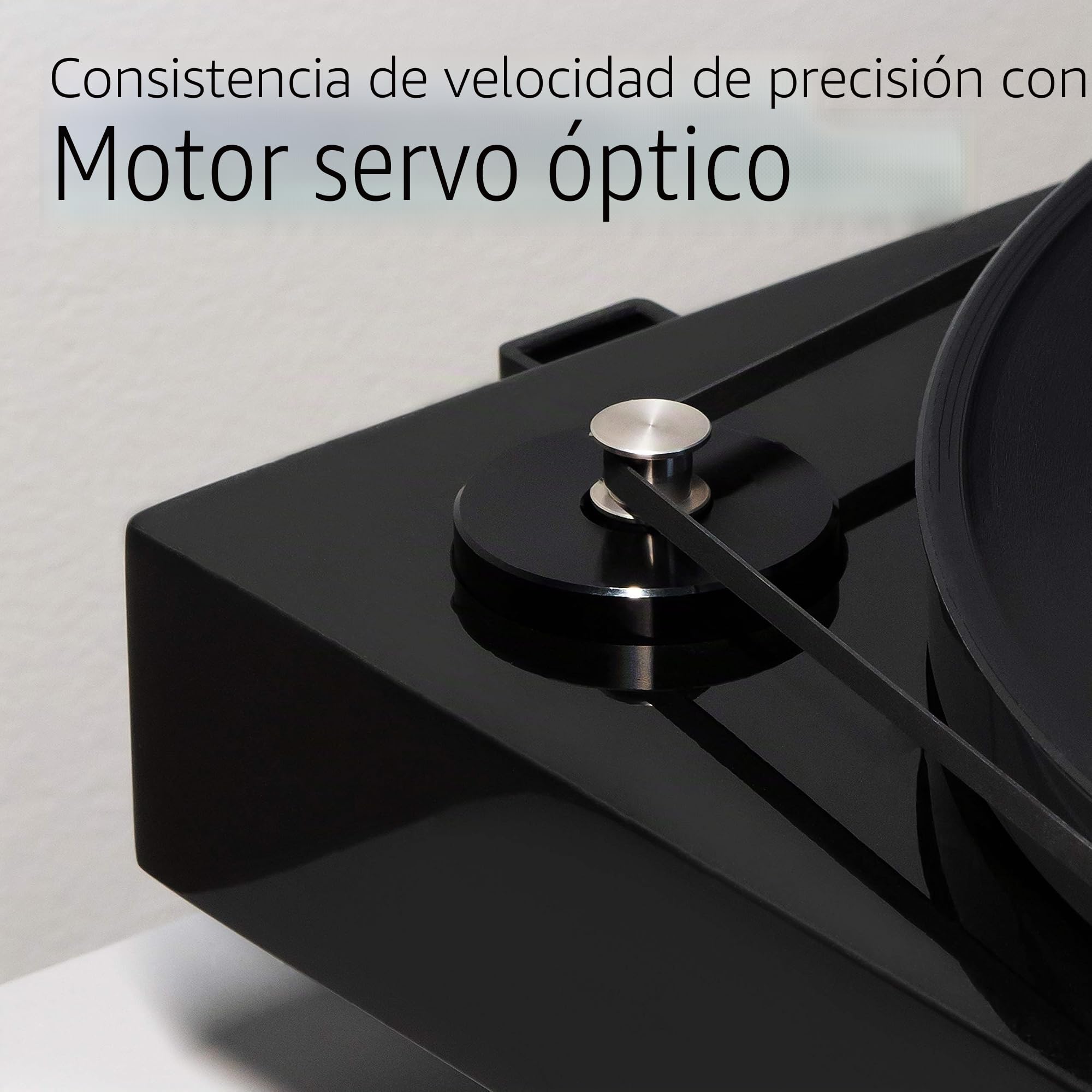 Fluance RT85 Referencia de Alta fidelidad Tocadiscos de Vinilo con Cartucho Azul Ortofon 2M, Placa acrílica, zócalo de Madera Maciza, pies de Aislamiento de vibración - Piano Negro