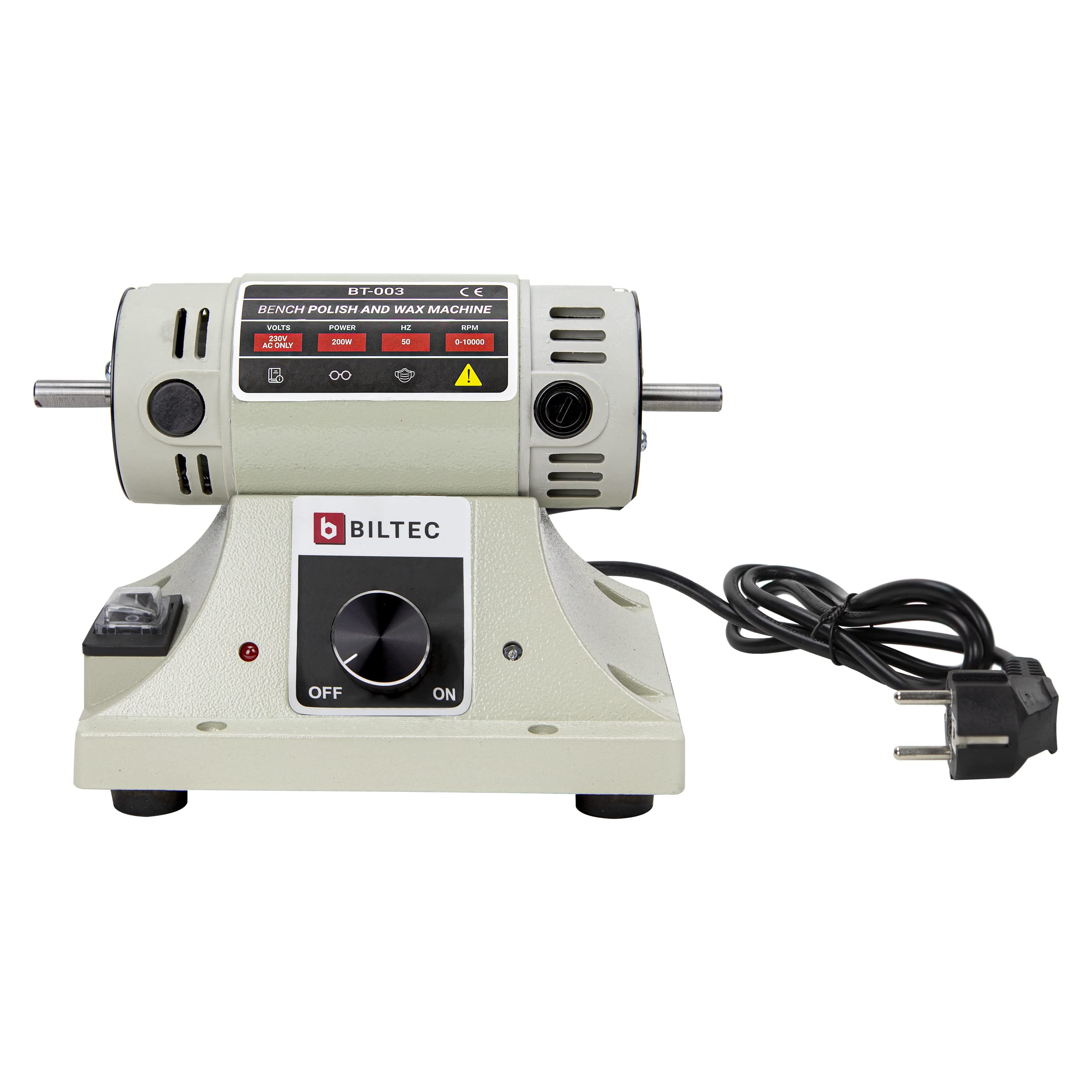 Tanniws Bank Polijstmachine 350W Polijstmachine 10.000 tpm Klein Hout Graveren Sieraden Slijpmachine