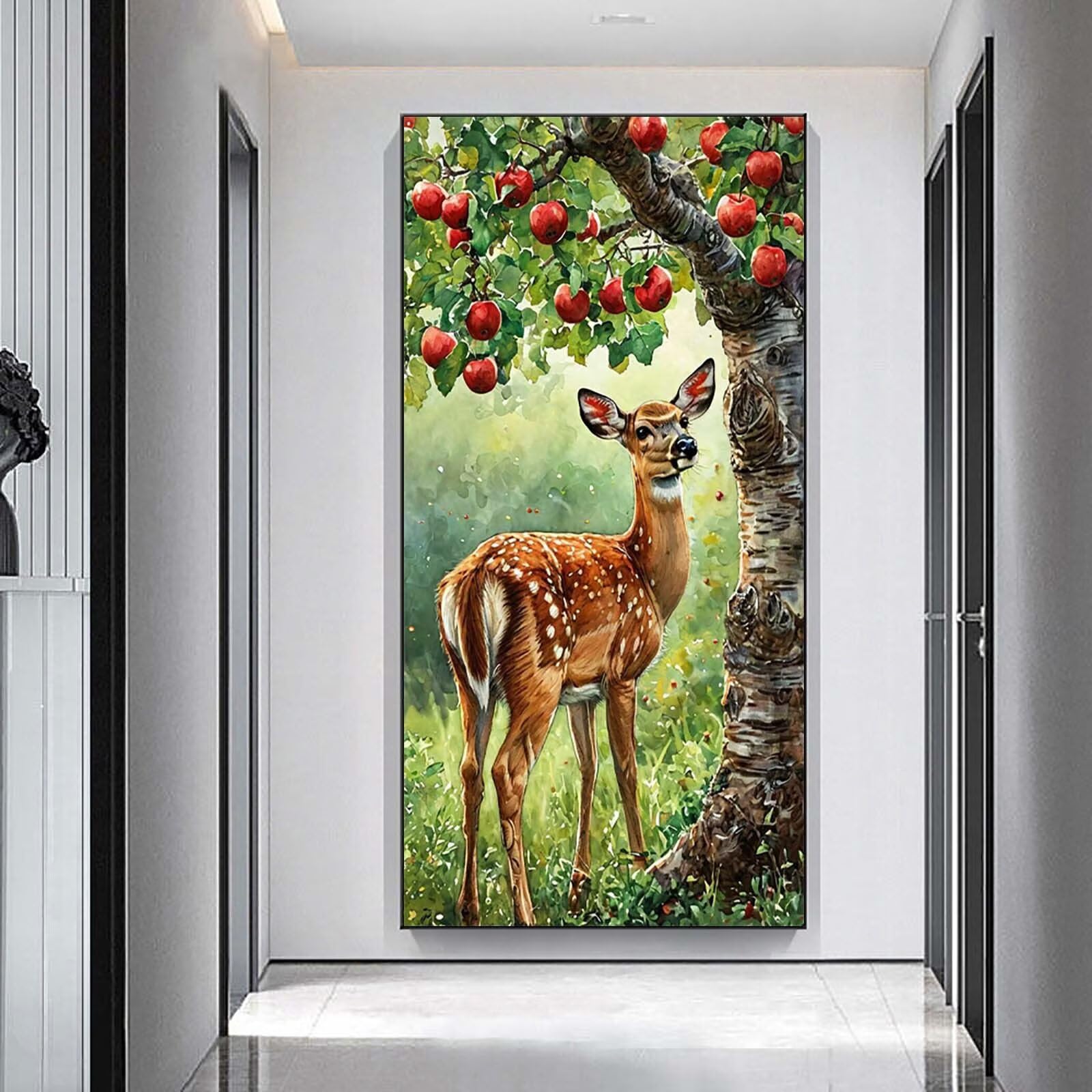 Diamentowe malowanie owoców, DIY diamentowe malowanie dorośli 60x120cm n5w
