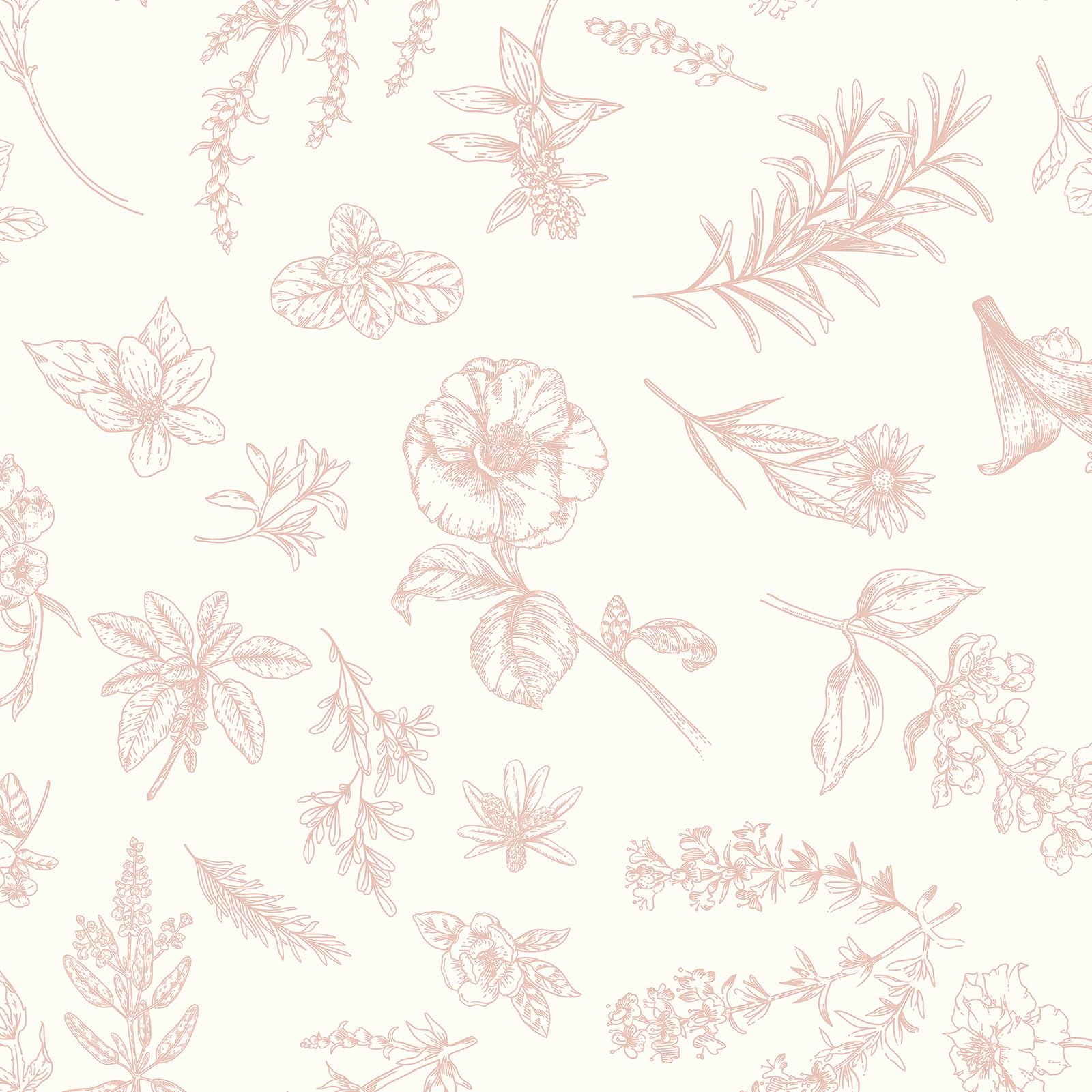 Timeet Peel and Stick Wallpaper Pink Floral 44CM×10M Waterproof Self Adhesive Vinyl Cream Flower Leaf Contact Paper Removable Vinyl Wrap Thicken Sticky Back Plastic Roll Kitchen Wall Cabinet Decor