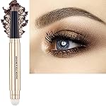 Metiplou Brown Eyeshadow Stick Eyeliner pencil For Eye Makeup Cream Shimmer Smooth Glitter Dark Light Matte Single Crayon Primer Palette Hypoallergenic Natural Waterproof Long Lasting Eyeshadow 07