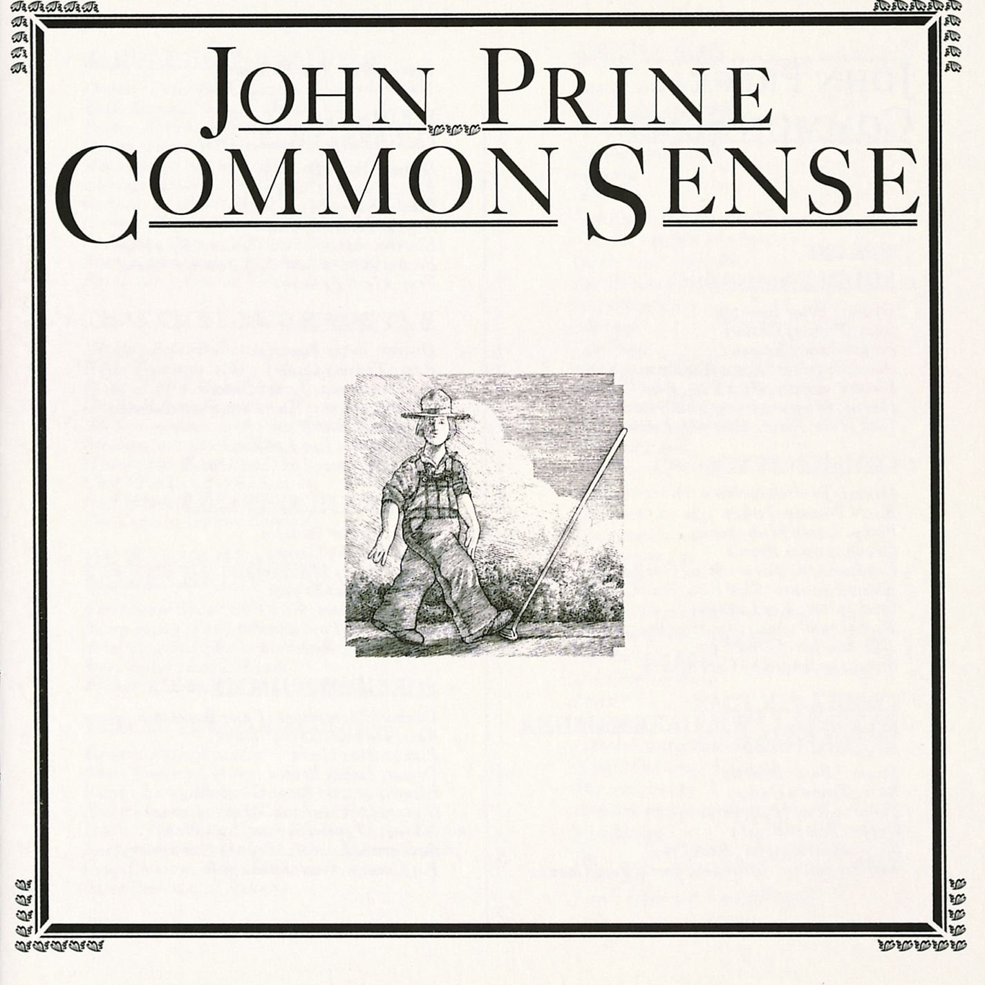 Common Sense [Audio CD] John Prine