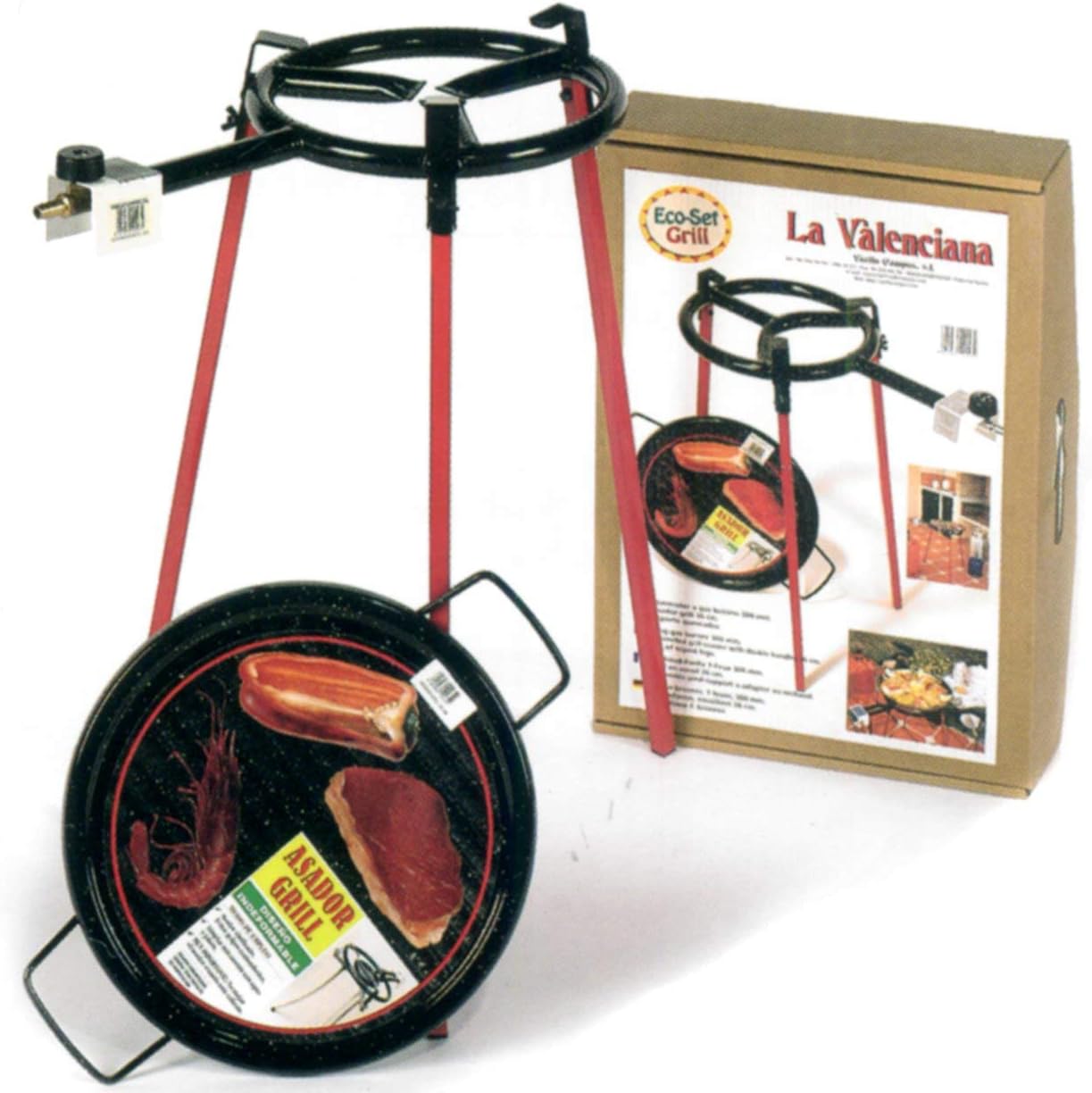 Paella Eco Starter Gas Burner Kit 36cm Griddle Paella Pan