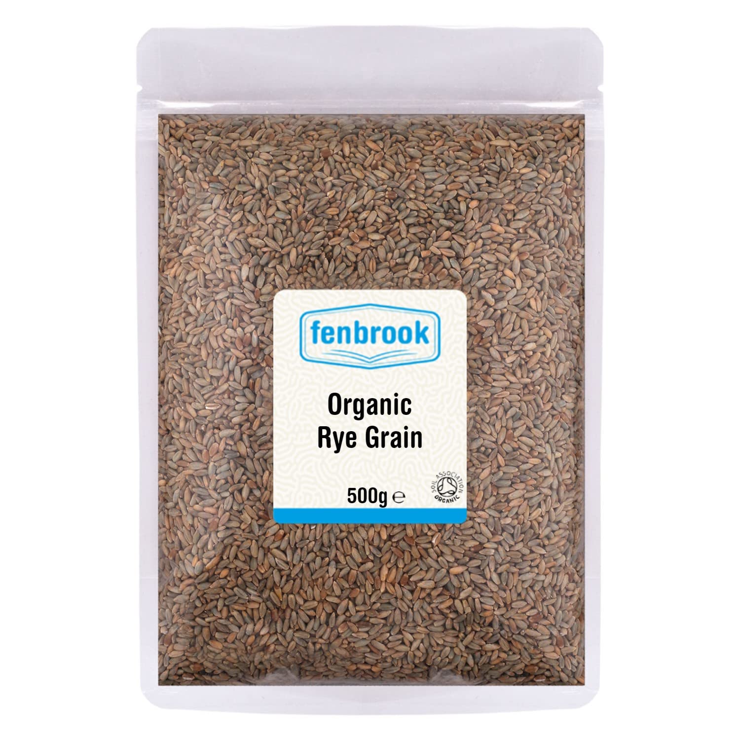 Organic Rye Grain 500g | Certified Organic by Fenbrook Organic