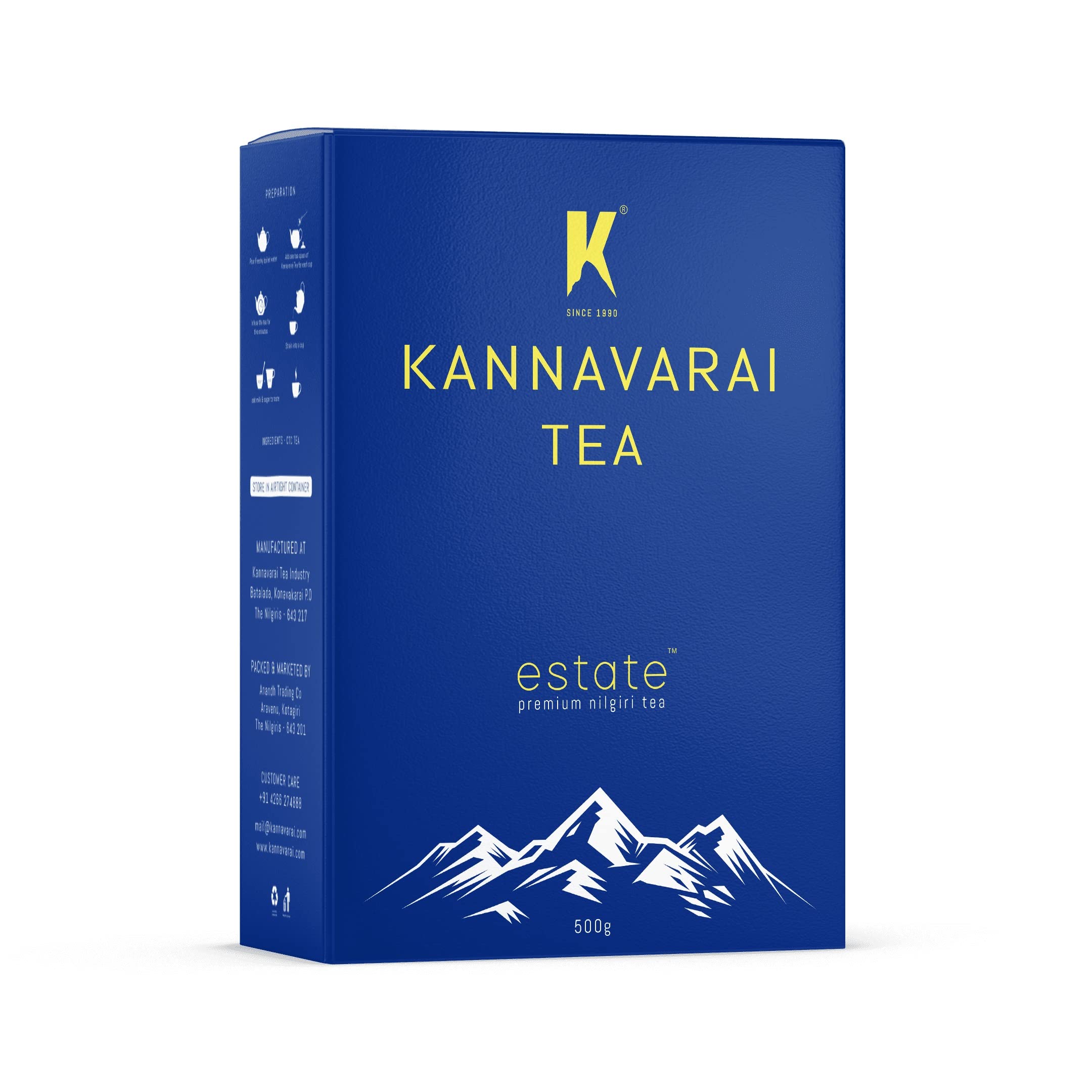 Kannavarai tea Estate (pack of 1 x 500g) (B0BYJHPR12) Amazon Price History, Amazon Price Tracker