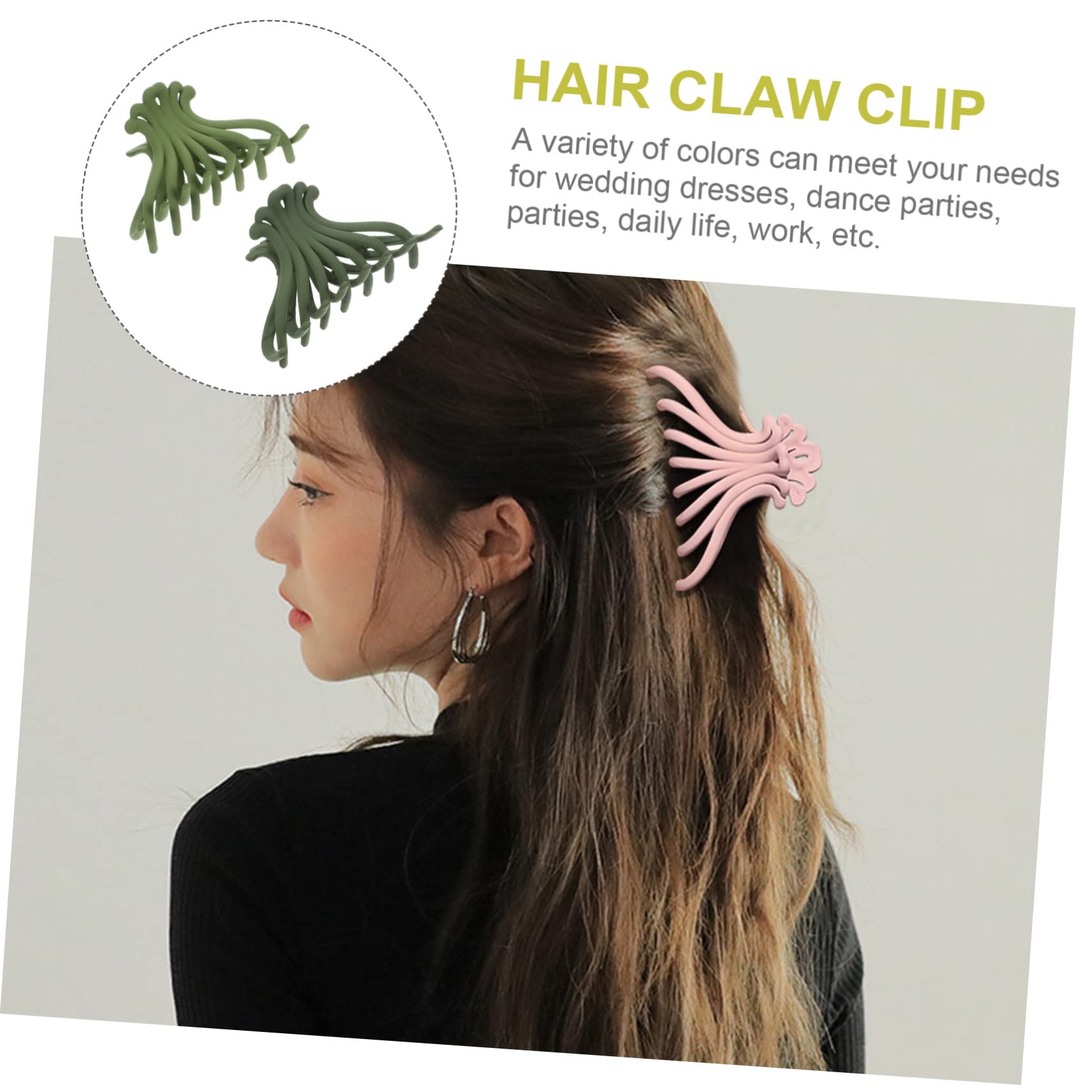 Healeved 18stücke Haarklammern Für Damen Große Rutschfeste Haarspangen Für Dickes Lockiges Oder Feines Haar Für Alltag Und Besondere Anlässe