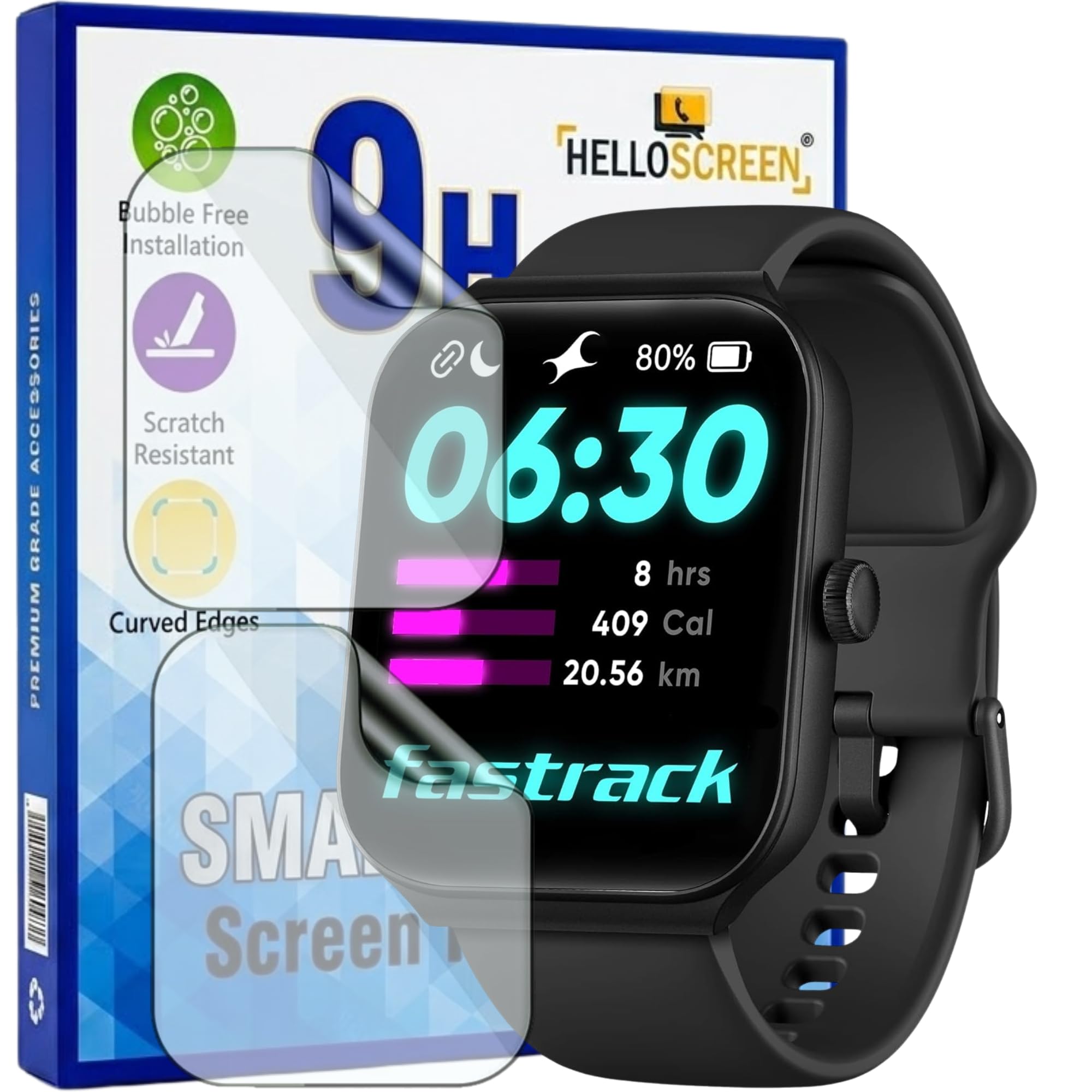 Casio F-91W Screen Protector - 2 Pack, Scratch Resistant -30 Casio F-91W Screen Protector - 2 Pack, Scratch Resistant -30