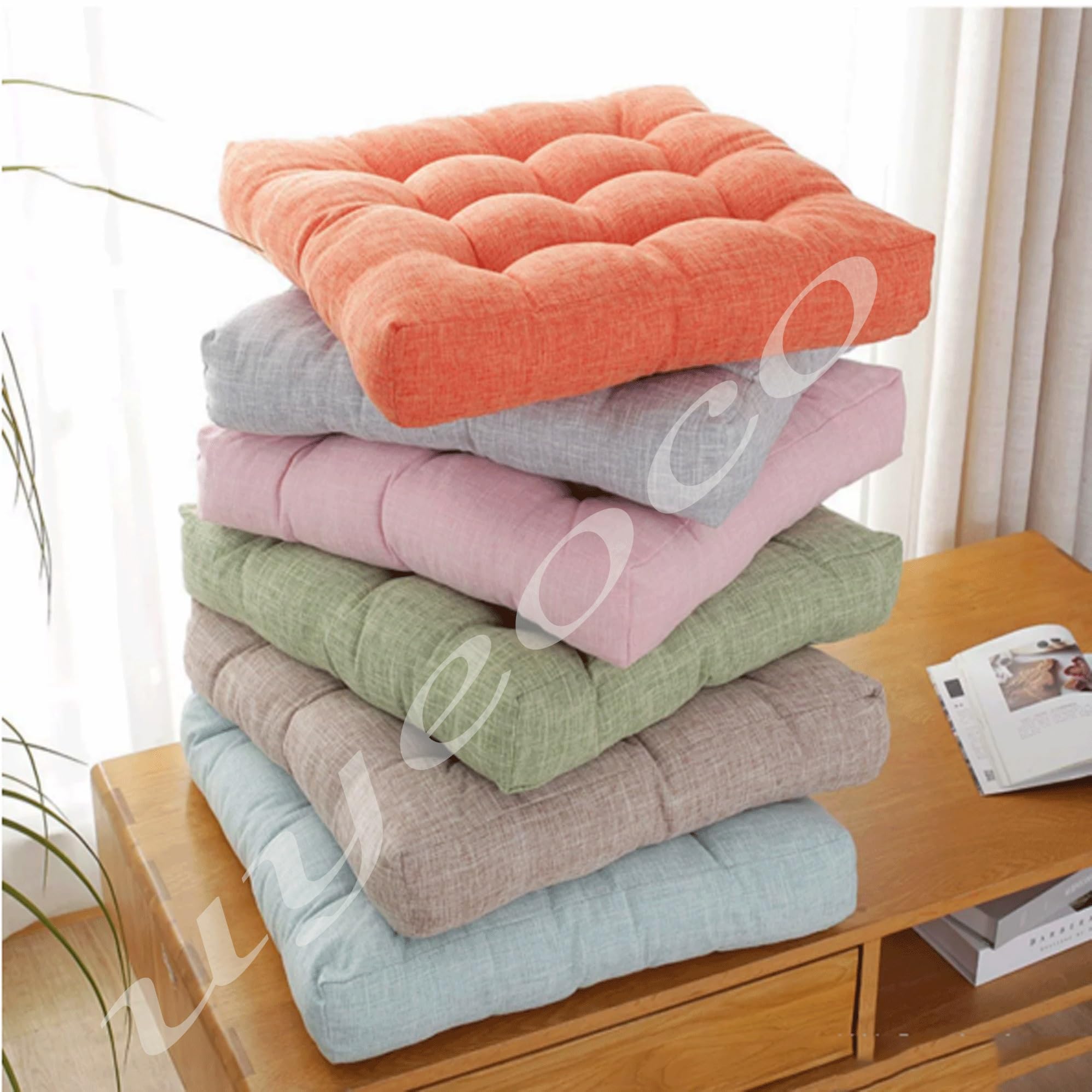 Cuscini Per Sedie 43x43 Cm O 55x55 Cm | Cuscini Morbidi Per Interni Ed Esterni - Foto 12