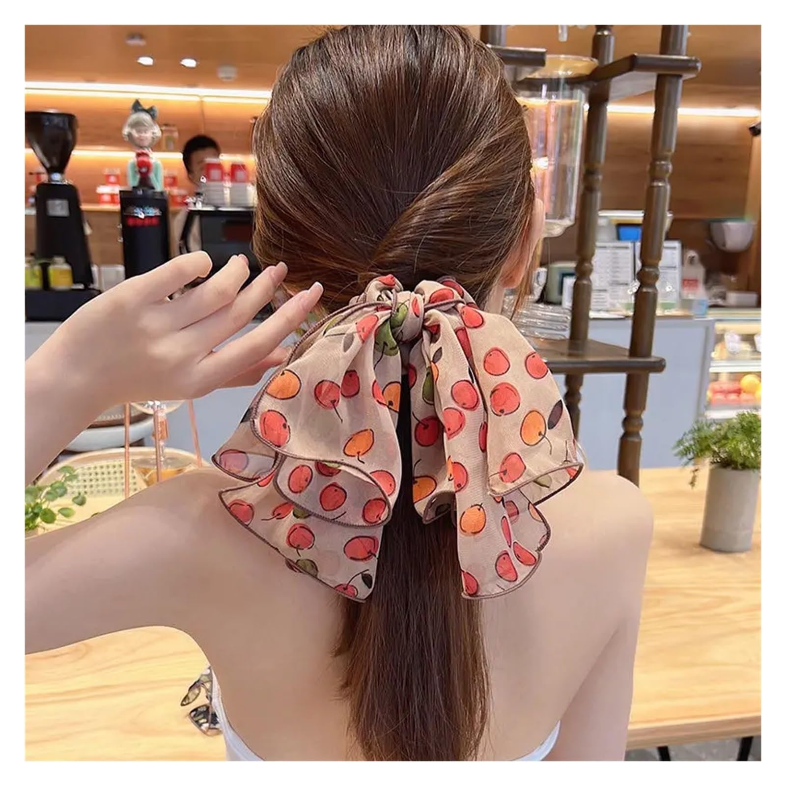 PañUelos Cuello Mujer Cuerda for el cabello for mujer, goma for el pelo estampada, lazo, coleta for niña, bandas elásticas for el cabello, lazos, accesorios for el cabello