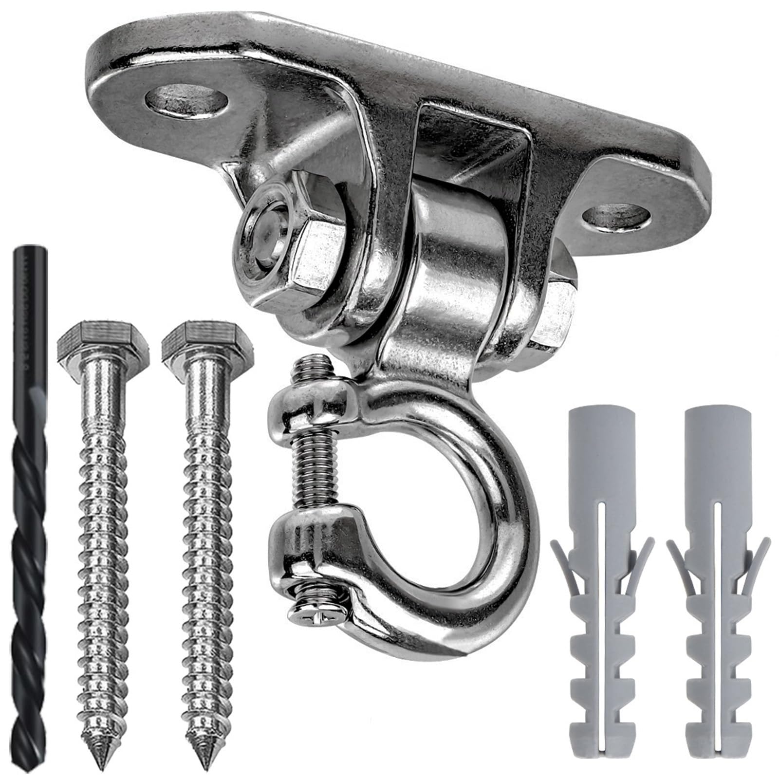 Swing Hardware Heavy Duty Swing Hanger Playground Porch Swing Sandbag Yoga Hammock Stand Wooden Indoor Outdoor 1500 lb Capacity