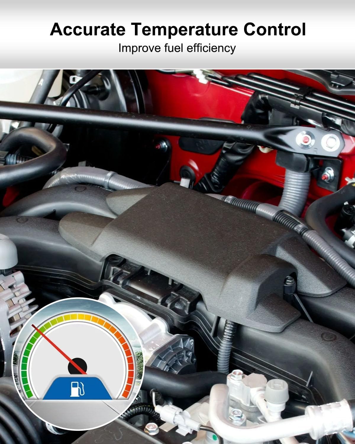 Thermostat Housing Cover Water Outlet Thermostat & Sensor Fit for Honda Civic 1.6L 1996-2000 Replace 19320-P2A-000 19311-P2A-000