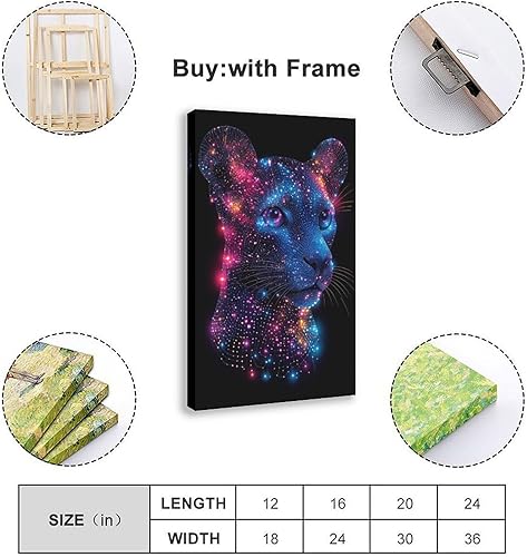 Miniatura 2 de Synthwave Neon City - Póster de arte retro Vaporwave - Decoración de pared abstracta digital para sala de estar moderna, impresiones de pared