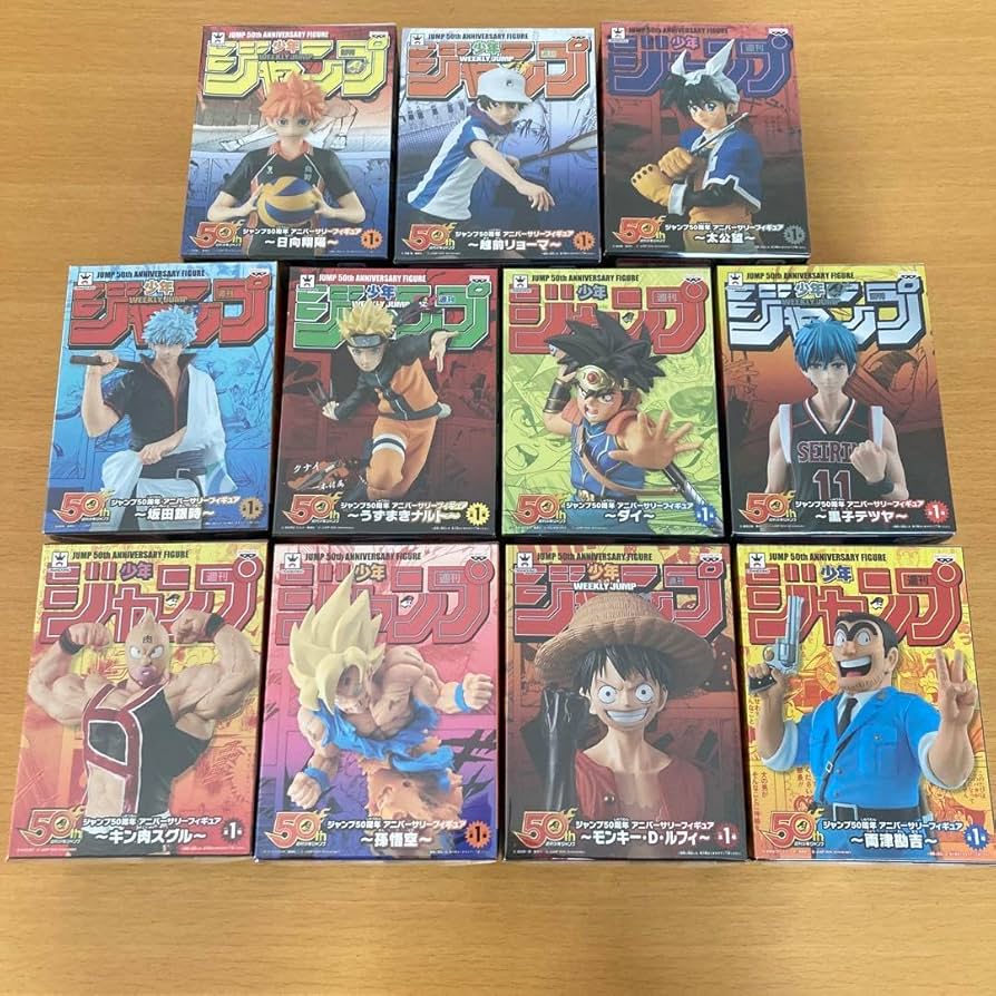 ジャンプ50周年フィギュア11体セット