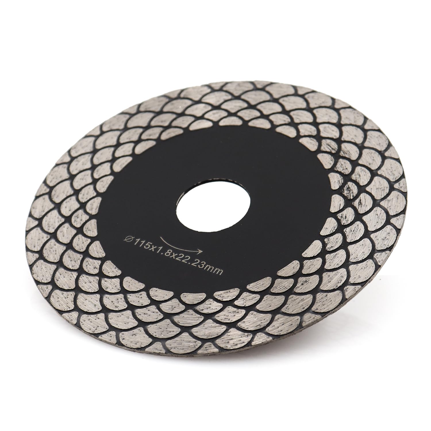 Lame de scie à carreaux de diamant Ultra-mince de 4,5 à 7/8 pouces pour couper la lame de scie à marbre en céramique de granit
