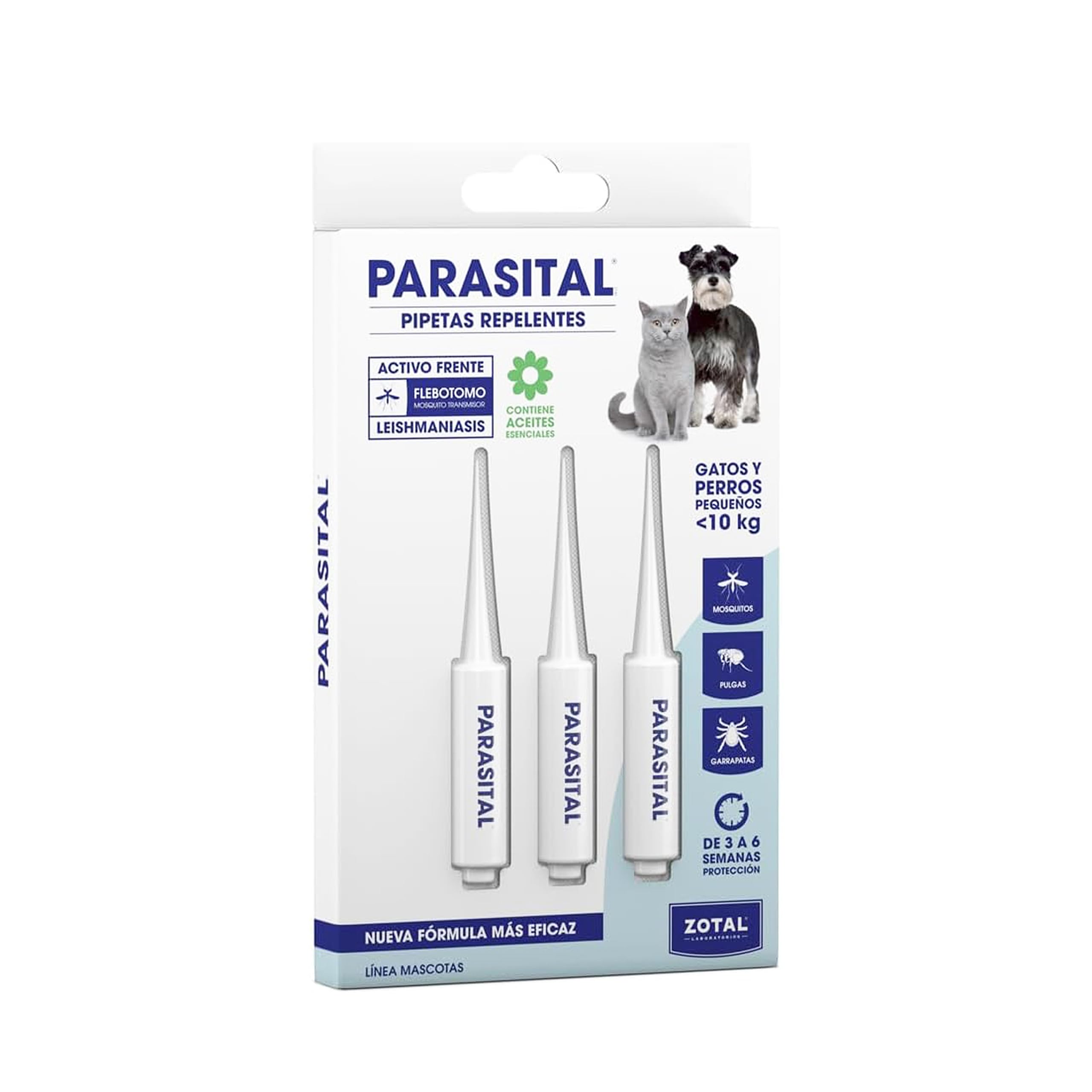 Zotal Parasital Pipetas