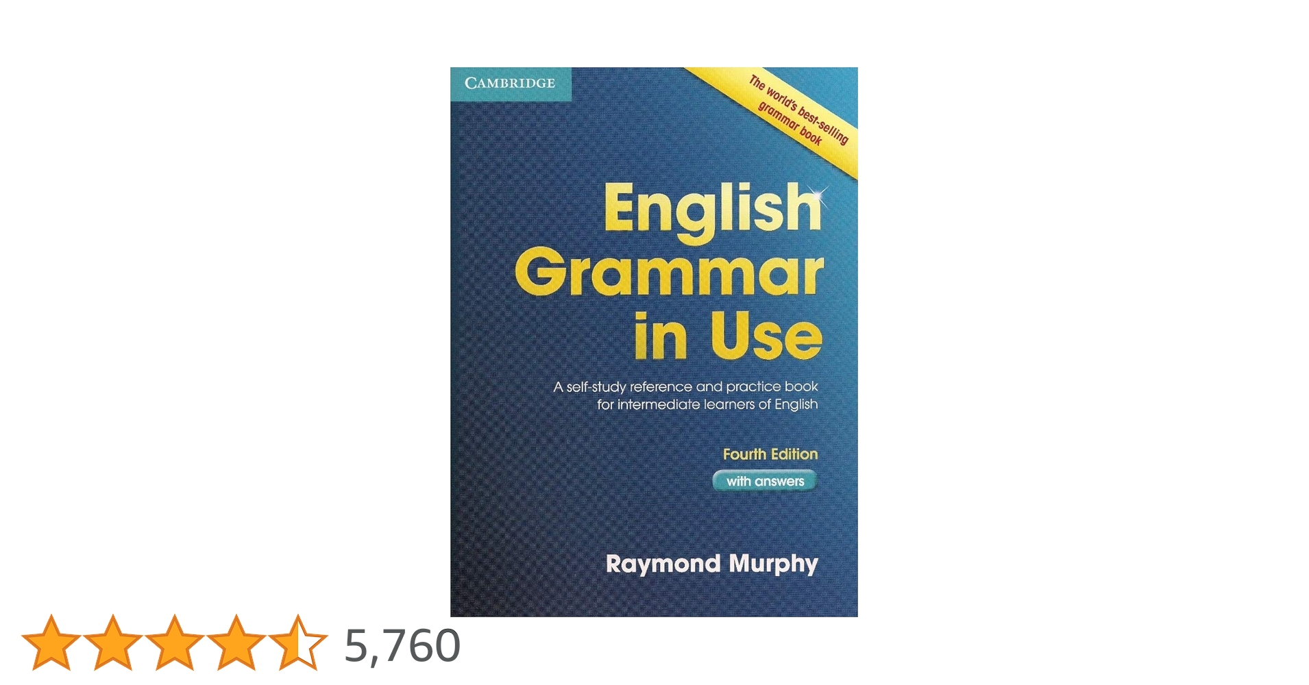 Amazon | English Grammar in Use Book with Answers: A Self
