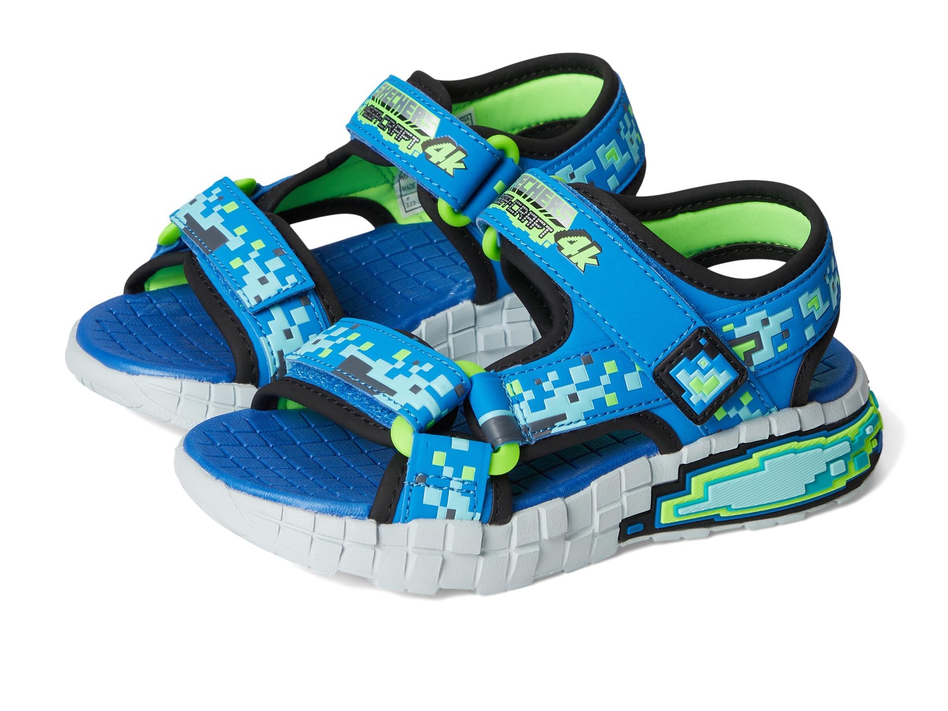 Skechers Chłopcy Mega-splash 4kSandał płaski