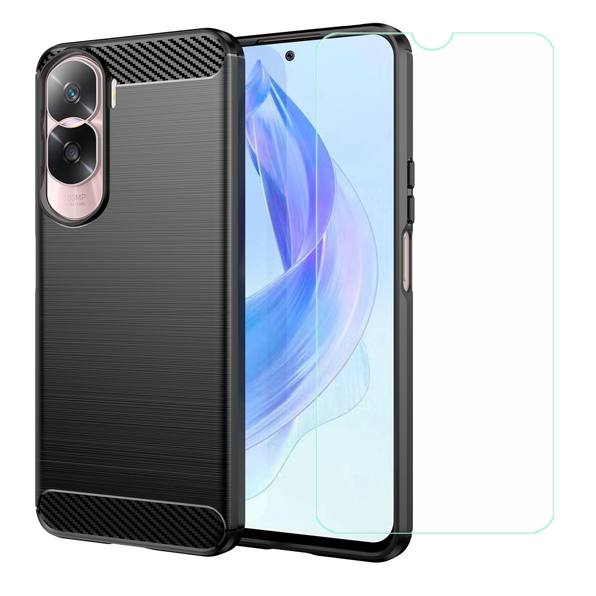 Amazon.co.jp: ジェネリック TPU カバー Honor 90 Lite + HD 強化  