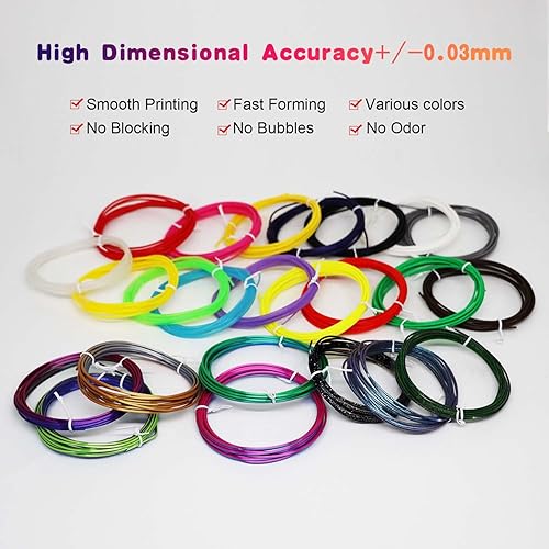 Miniatura 10 de YOUSU Filamento flexible de impresora 3D de TPU, filamento de TPU rojo de 0.069 pulgadas (0.069 in), 2.2 lbs, precisión dimensional +- 0.001 in,