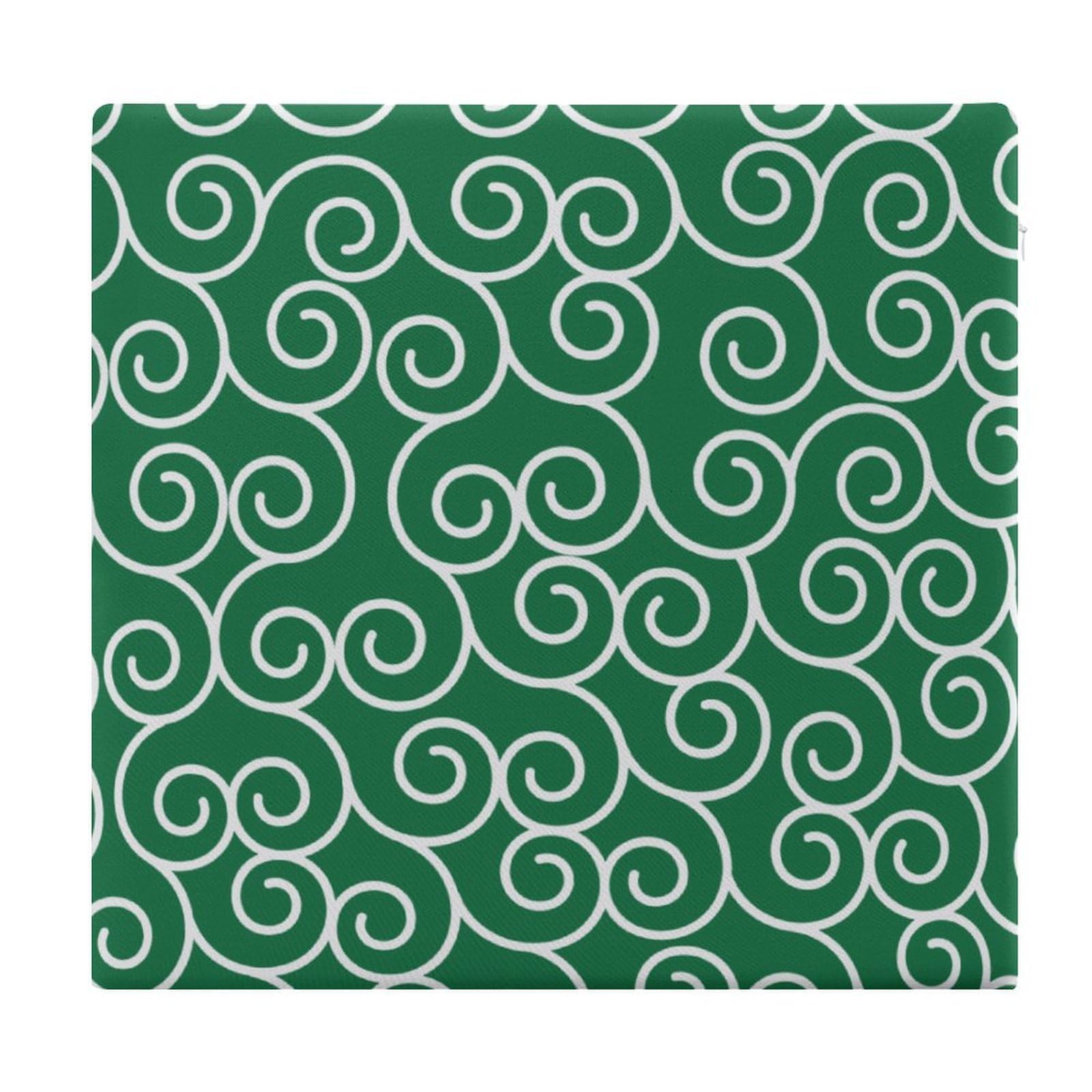 JZemdybill Chair Pad, Arabesque Background Seat Pad, Square Chair Cushion for Yoga Living Room Balcony