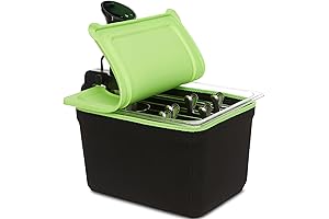 Sous Vide Container 12 Qt with Universal Silicone Lid: The Perfect Choice...