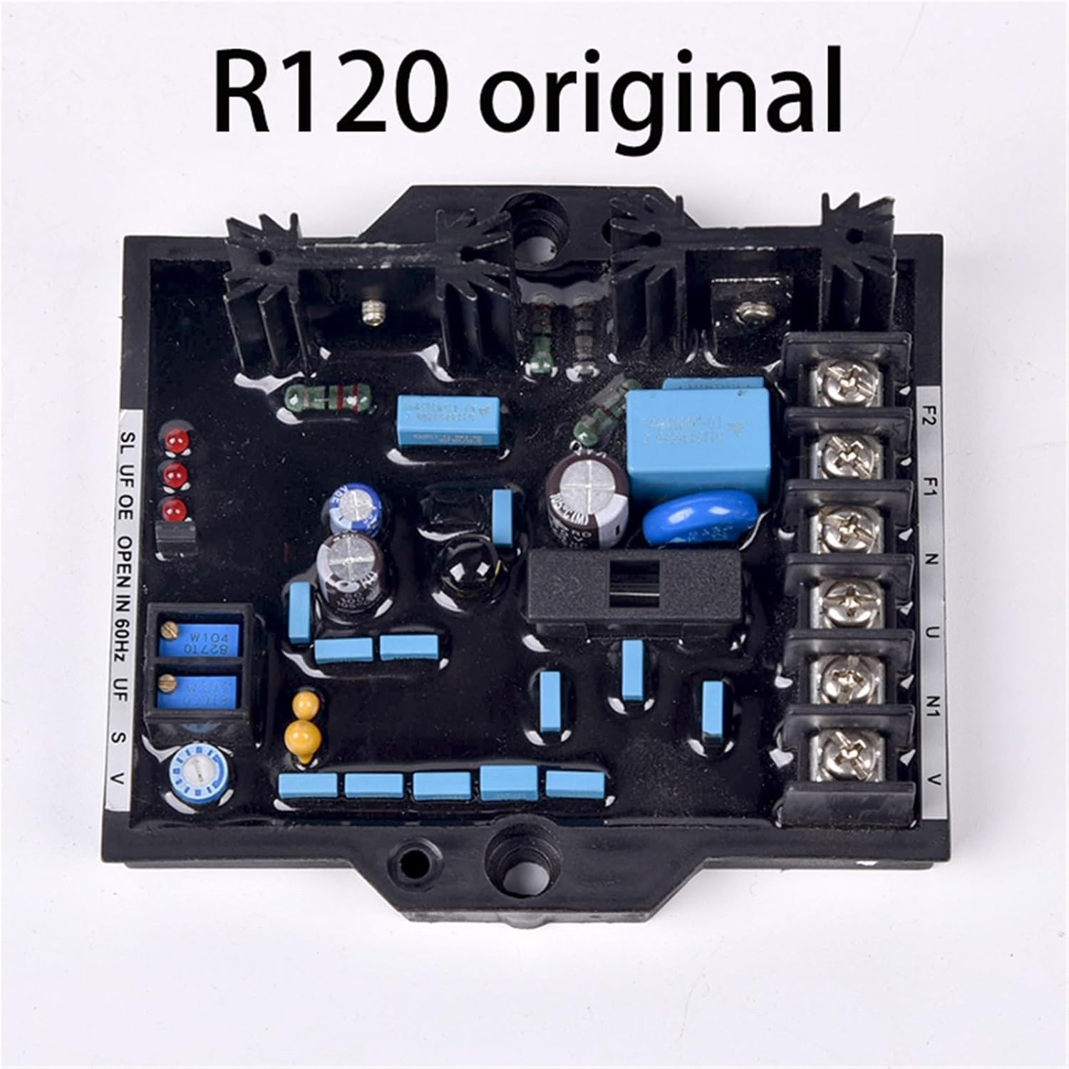 1pcs R120 AVR diesel generator stabilizer board spare parts automatic voltage regulator(R120 original)