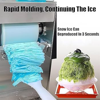 スノーフレイクアイスメーカー シルバー かき氷機（業務用） Amazon.co.jp: かき氷も軽々削れる！ 業務用スノーフレーク製氷