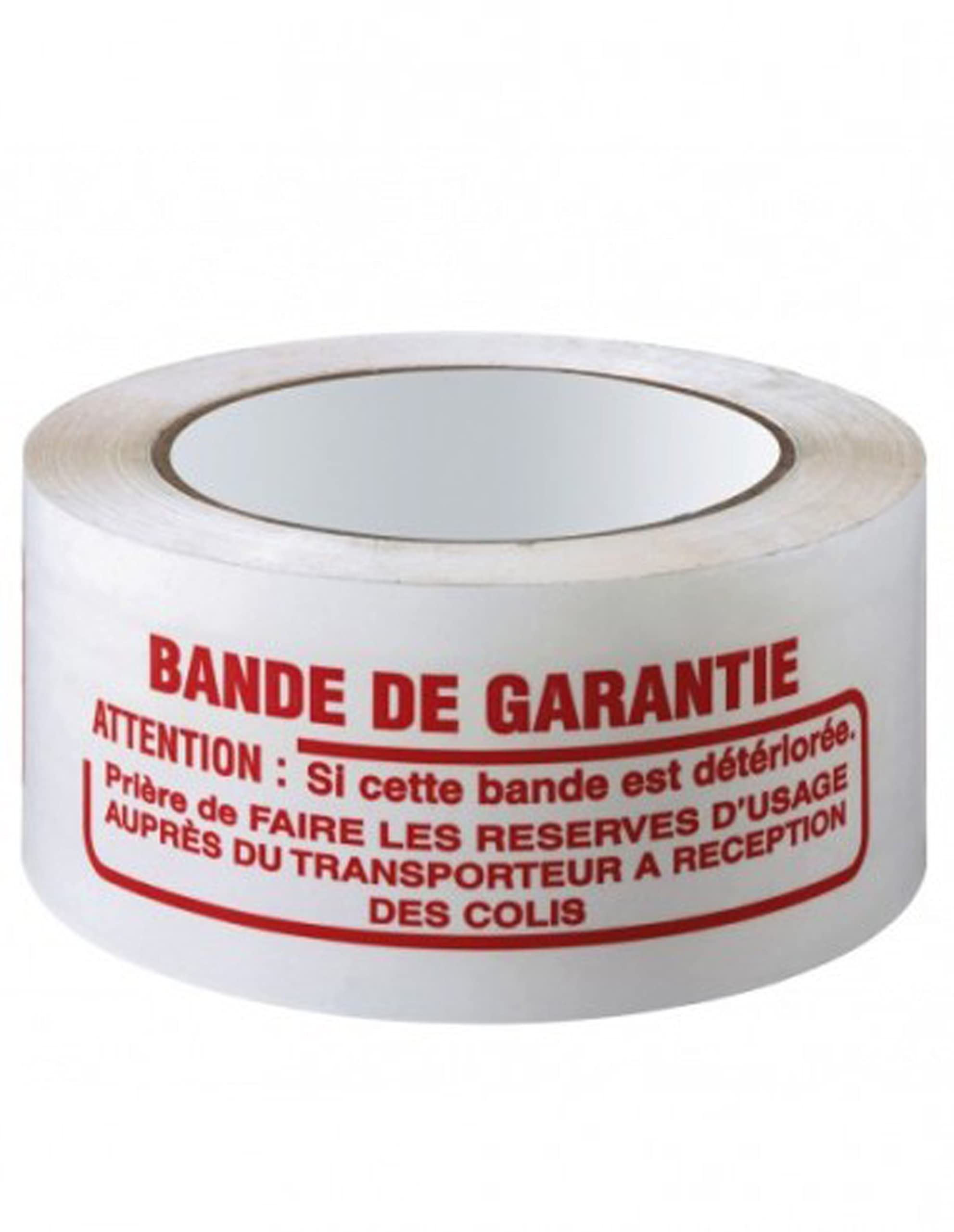 JeCo - Lot de 36 rouleaux de ruban adhésif imprimé Bande de garantie 48mm x 100 m pour la sécurité et la signalétique de vos envois expédition emballage carton