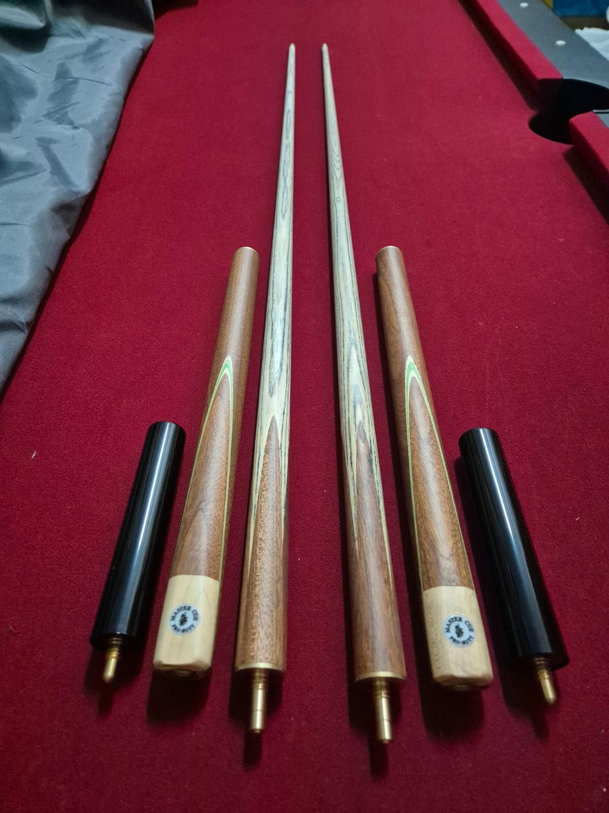 Laxmi Ganesh Billiard Pool Snooker Master Billiard Cue Stick 2 Pcs-image-29