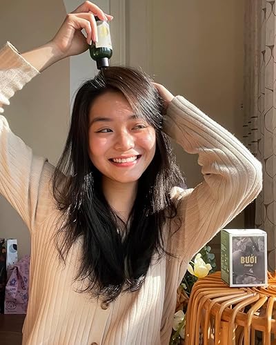 Miniatura 7 de Cocoon - Tónico capilar con aceite de pomelo. Tratamiento de suero para el cuero cabelludo 100% vegano para adelgazamiento, daño y rotura del