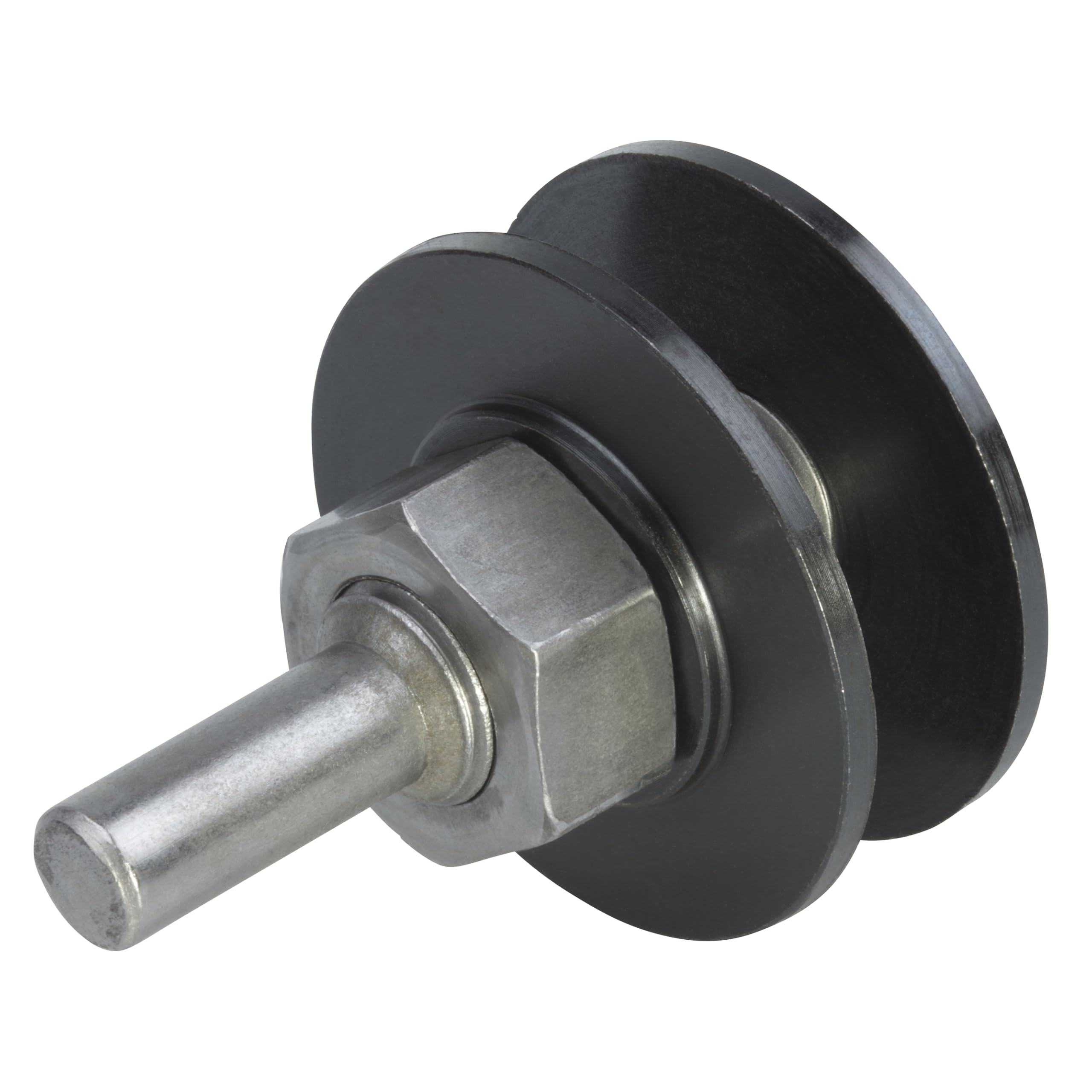Wolfcraft Silver Mandrel For 22.2 And 13 Mm Bore I 2139000 I For Optimal True Running Of Sanding And Polishing Discs Without Shank