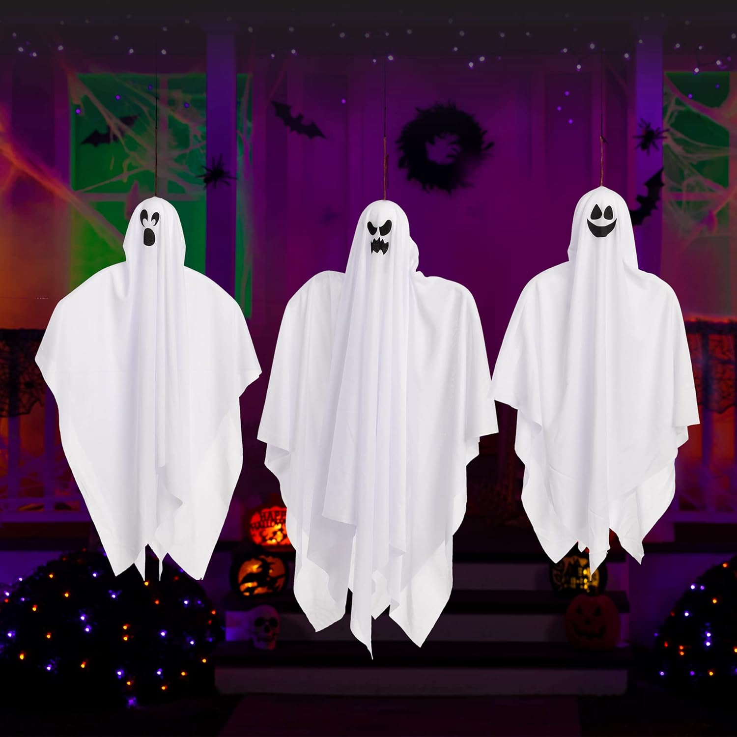 Halloween Decoration Hanging Ghost - Party and Holiday Halloween Ghost Decorations