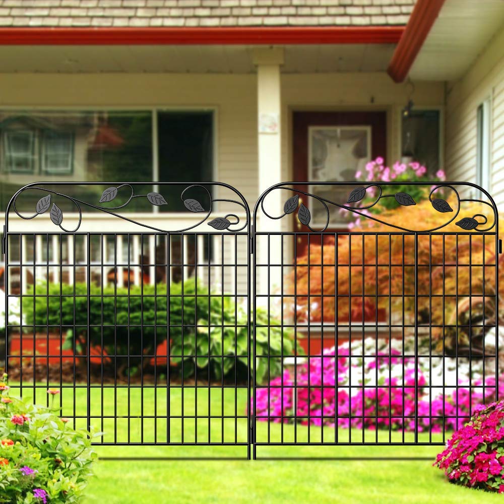 AMAGABELI GARDEN & HOME Amagabeli 2 Pack Decorative Garden Fence Border