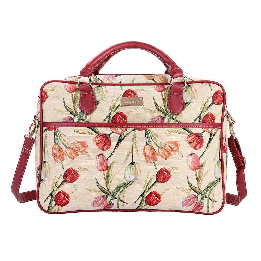 Signare Tapestry Laptop bag Computer Messenger bag Briefcase for Women