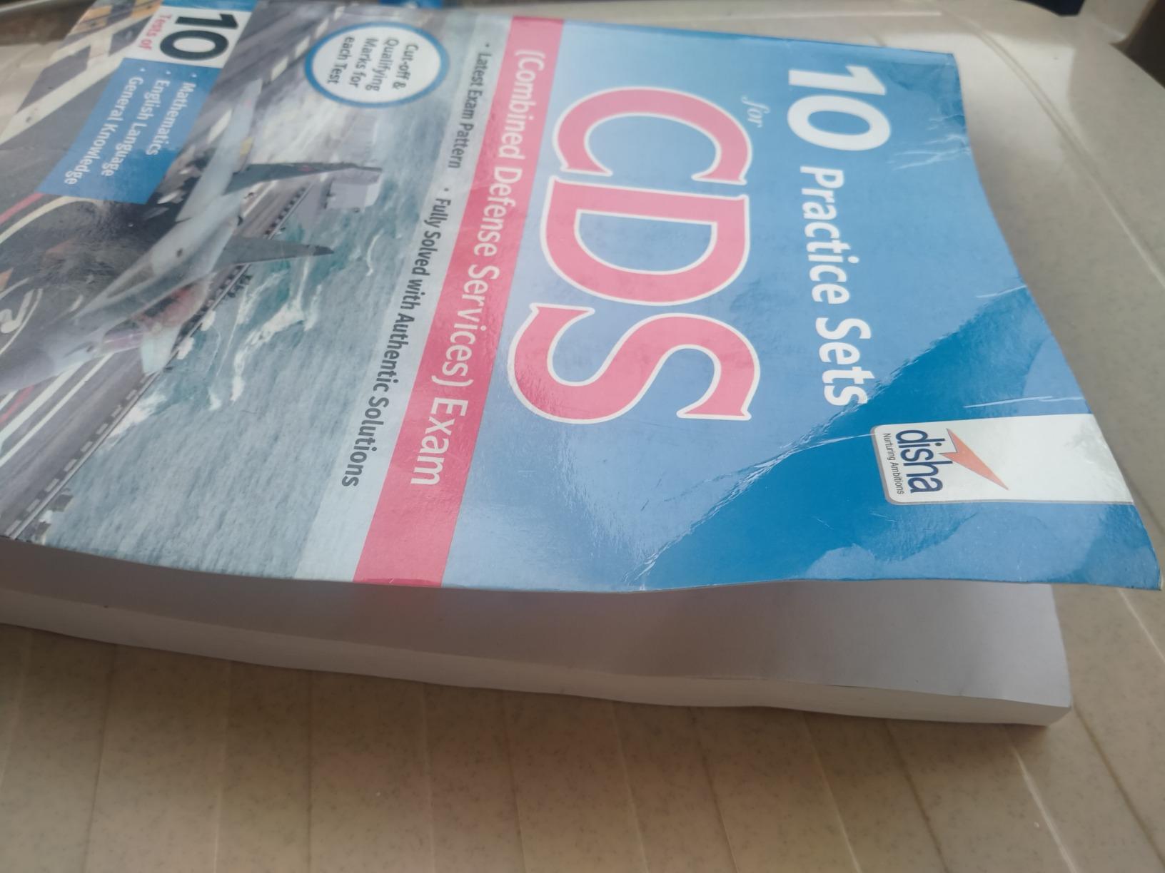 10 Practice Sets Workbook for CDS (Combined Defence Services) Exam ...