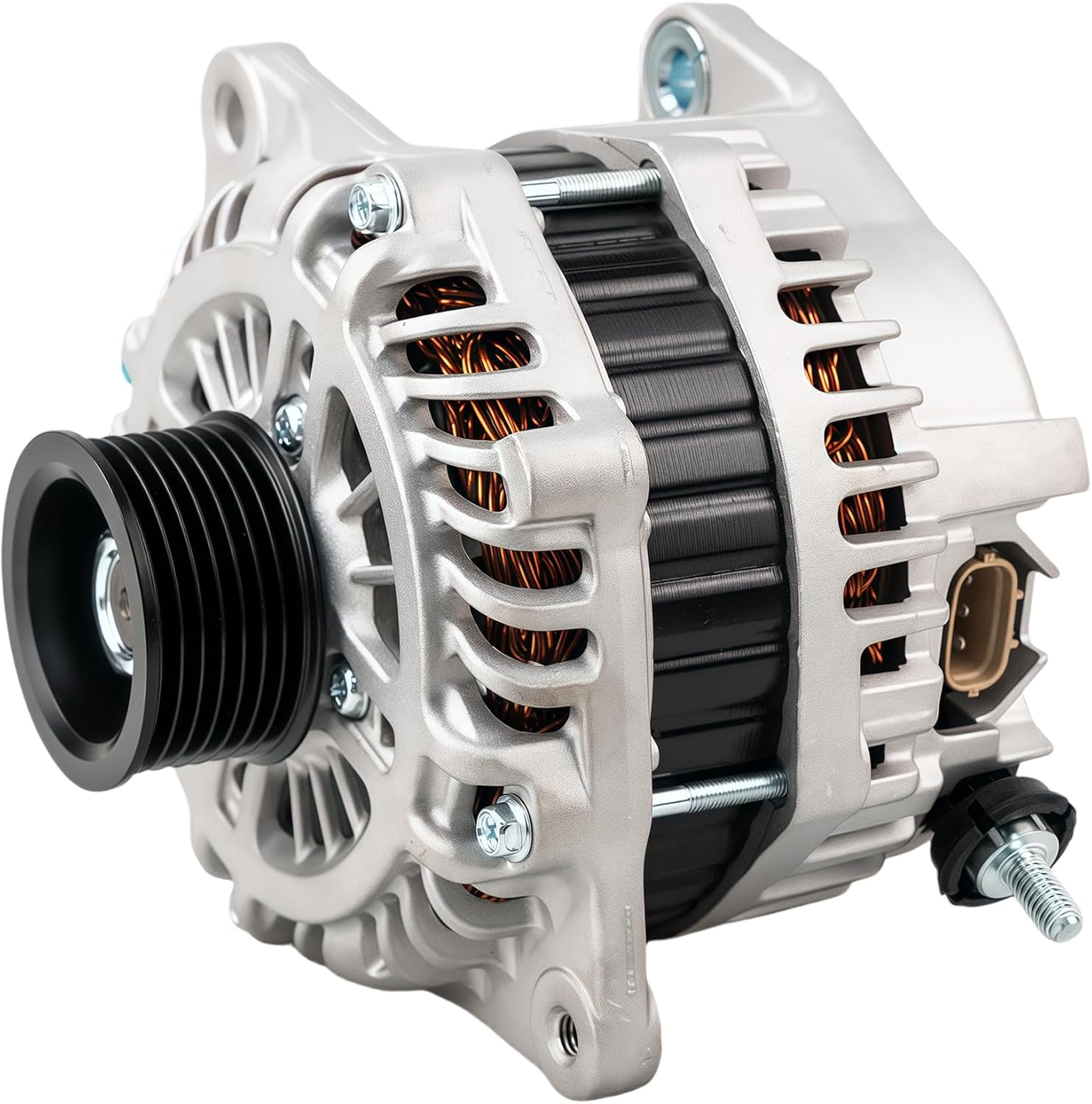 23100-3JA1A Alternator Compatible With Nissan Murano Pathfinder, Infiniti JX35 Infiniti QX60, Automotive Replacement Alternators 12V 150A Replace# 11538N, 11538, 23100-3JA1ARE, A003TJ3991
