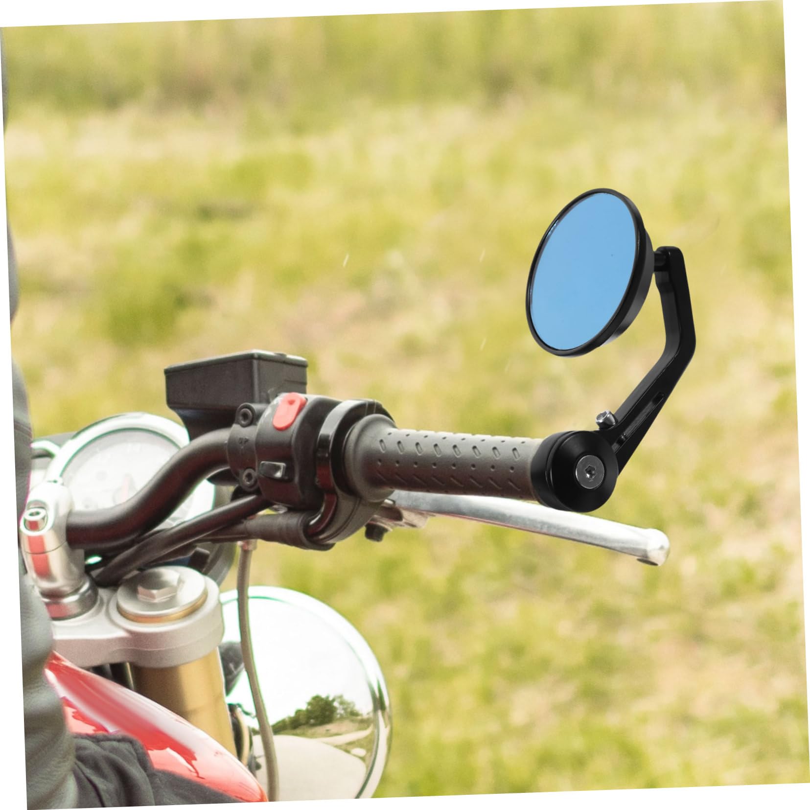 Specchietti Alluminio Coppia Lega Moto Bar End 1 in Retrovisori
