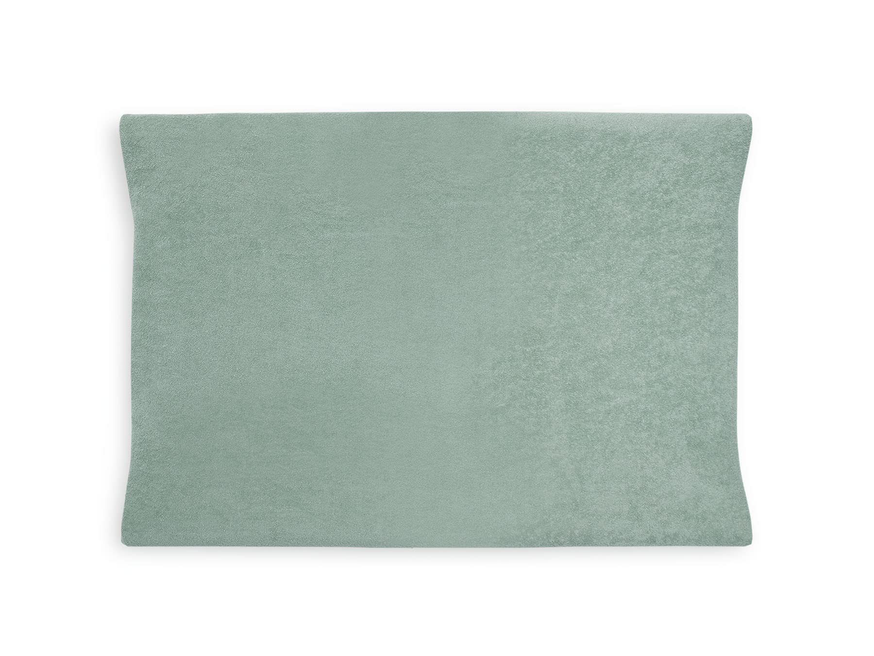 Rotho Babydesign Special Edition Cambiador de Cuña, Multicolor (Natural Leaves), 70x50x10 cm & Jollein 550-503-00095 - Funda De Cambiador Rizo 50X70Cm Color Verde Ceniza