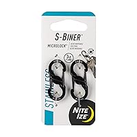 Algopix Similar Product 10 - Nite Ize SBiner MicroLock Stainless