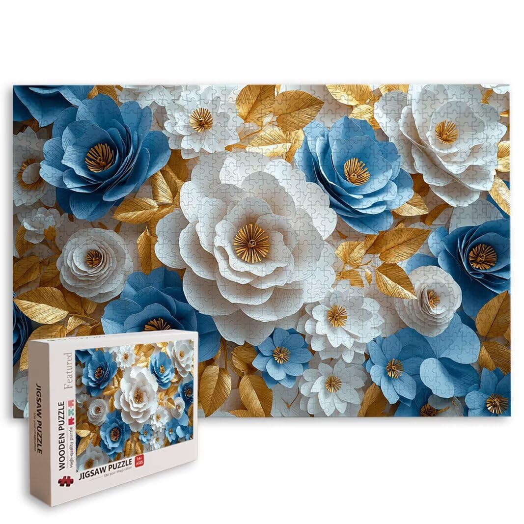 Puzzle Fiore, Puzzle 5000 Pezzi Adulti per Decor, Regalo Donna/Uomo -8482