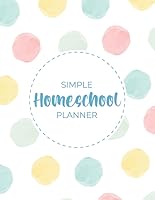 Simple Homeschool Planner | Undated | Printable