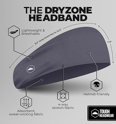 Miniatura 3 de Bandas para el sudor para hombre diadema para hombre diadema deportiva para hombre diadema deportiva para hombre diadema deportiva para hombre