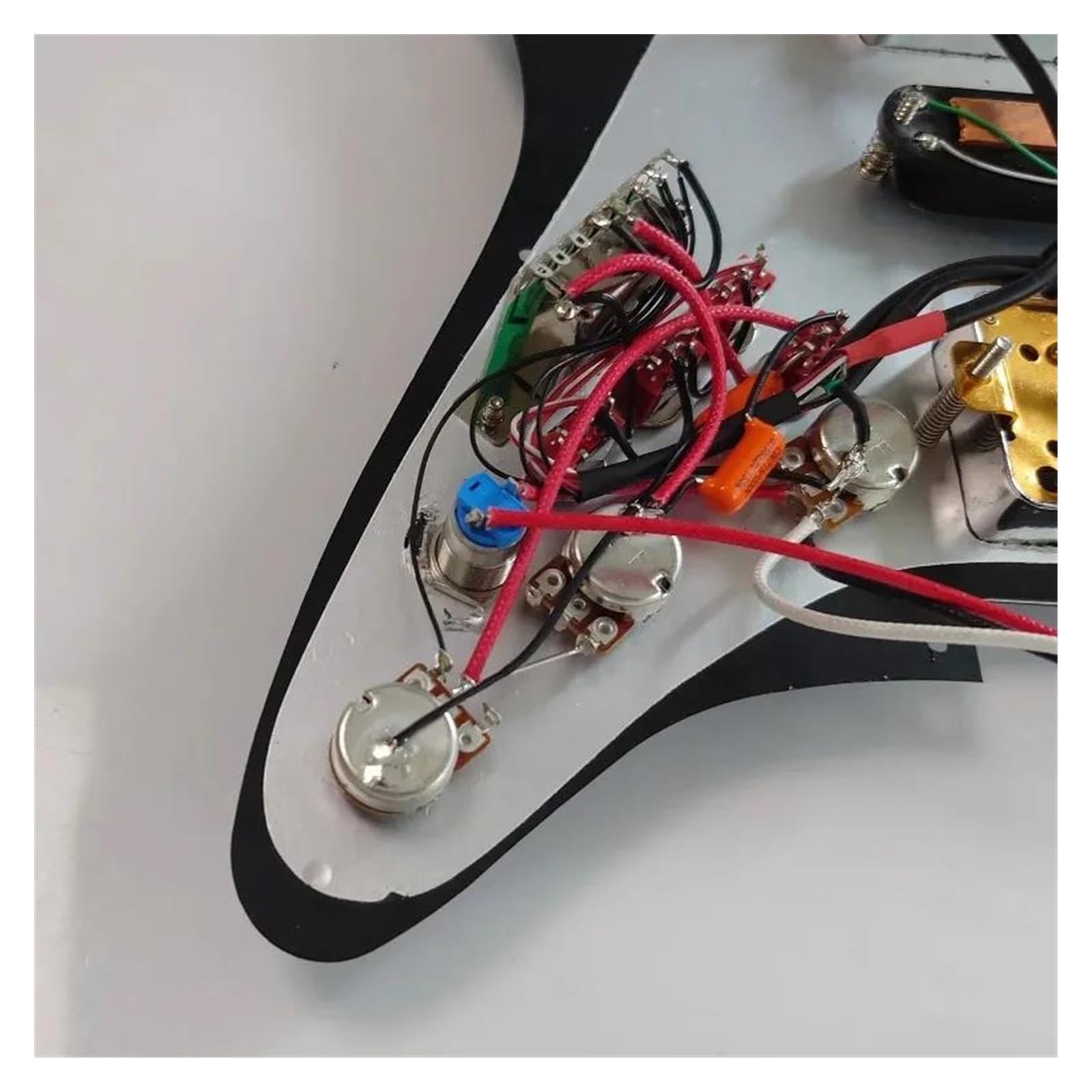 Il Set Di Pickup Battipenna Precablato HSH Per Chitarre Elettriche Include Humbucker Cromati Pickup Per Battipenna Della Chitarra